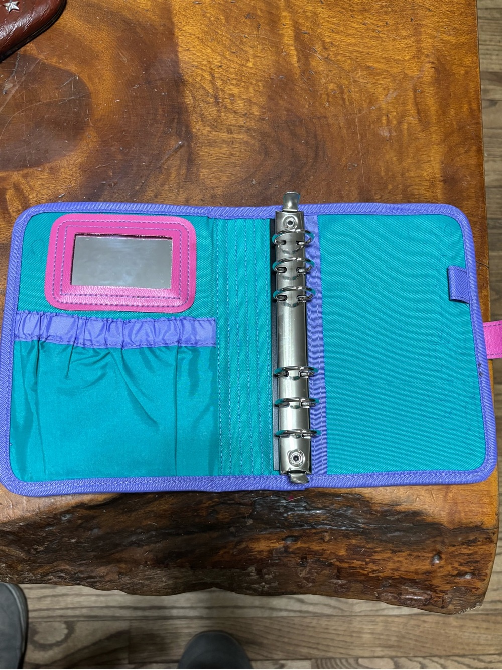 Mead Sassafras Girls Day Planner 90’s Vintage Teal & Purple - Picture 3 of 6